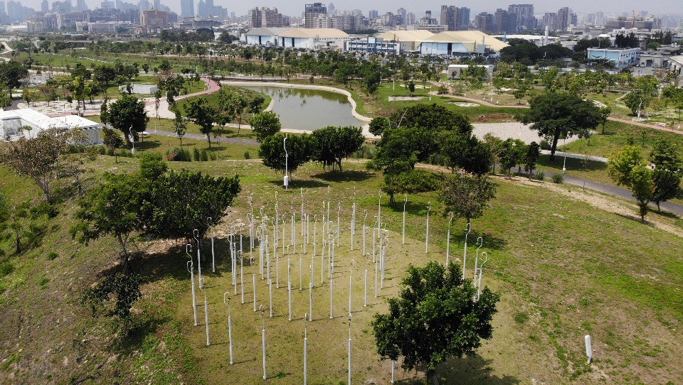 聽覺體驗區空拍圖