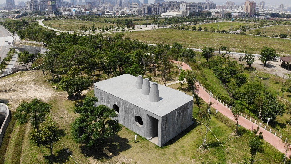 思考體驗區空拍圖