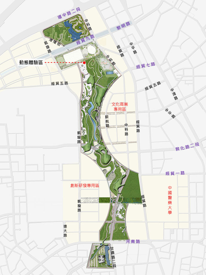 視覺體驗區位置圖