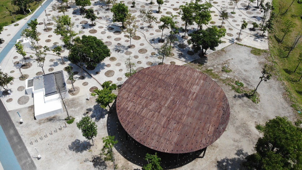 溫度體驗區空拍圖